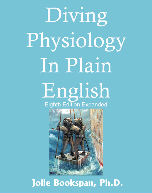 ALT =[“Diving Physiology in Plain English - Blue Cover Edition: by Dr. Jolie Bookspan”] 